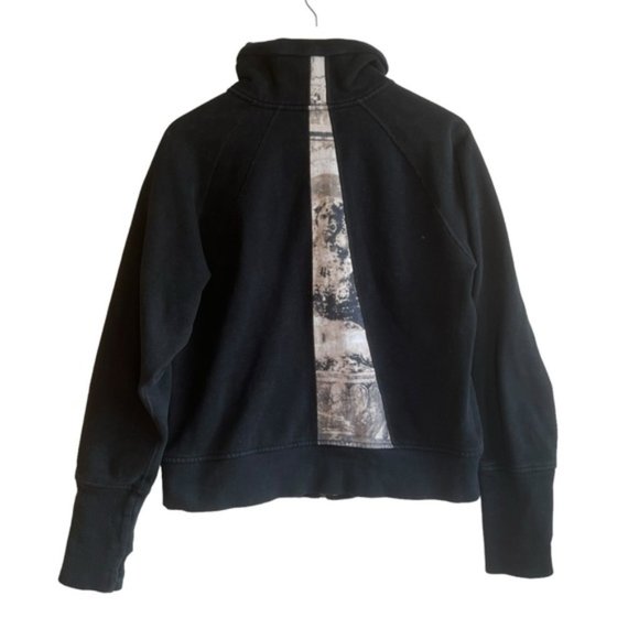 Lululemon Jacket Size 12 Black High Collar - Picture 9 of 15